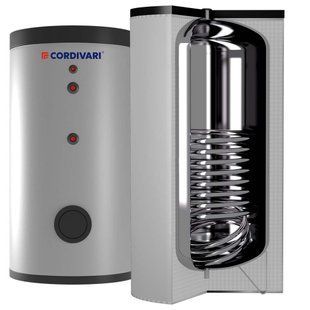 Бойлер (нержавейка) 200 л BOLLY&reg; 1 AP INOX (1 теплообменник 316L) XB (твердая несъемная изоляция) Cordivari srl 3104052010101 фото