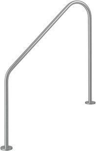Поручень Flexinox 87162251 для римських сходів 2-BEND (1524 мм, анкер, AISI-316L) 41001 фото