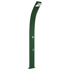 Душ солнечный Aquaviva Spring алюминиевый с мойкой для ног, зеленый A120/6016, 25 л ap18658 фото