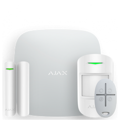 Ajax StarterKit – комплект беспроводной GSM-сигнализации – белый. ajax005601  фото