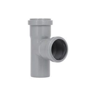Тройник канализационный Ostendorf-OSMA HT-System PLUS d50/50/50&times;87&deg; SD00057157 фото