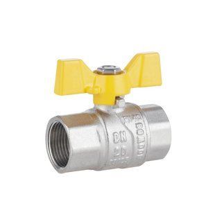 Кран шаровой Thermo Alliance Forte 3/4" ВР для газа (бабочка) SF602G20 SD00010568 фото