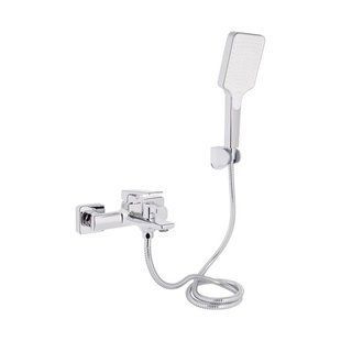 Смеситель для ванны Qtap Crow с душевым гарнитуром QTCRO259CRM48646 Chrome SD00054770 фото