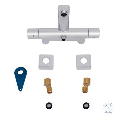 Смеситель для ванны Qtap Votice термостатический QVTC30T105GC Chrome SD00041870 фото