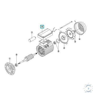 Коробка підключення Kripsol NK/OK/CK/KSE/EP/KNG 63 RMOT0006.01R 19241 фото