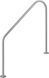 Поручень Flexinox 87162251 для римських сходів 2-BEND (1524 мм, анкер, AISI-316L)