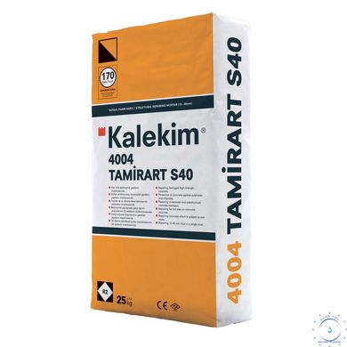 Ремонтна штукатурка Kalekim Tamirart S40 4004 (25 кг), високоміцна ap8615 фото