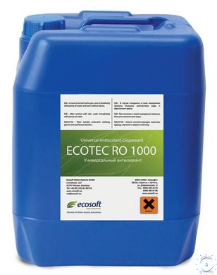 Антискаланта Ecotec RO 1000. каністра 10 кг 1