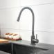 Змішувач для кухні Lidz Aria 015F3 (k35) з гнучким виливом LDARI015F3GGRP49565 Graphite/Grey SD00055689 фото 9