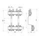 Коллектор Thermo Alliance Forte 1" 4 выхода SF002W4 SD00039965 фото 2