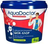 Шок-хлор для басейну AquaDoctor C-60T 4 кг в таблетках 17451 фото
