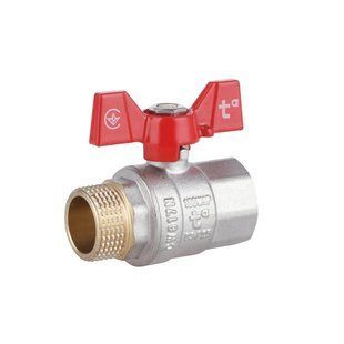 Кран кульовий Thermo Alliance Standart 3/4" ВЗ для води (метелик) SD607NW20PN40 SD00021333 фото