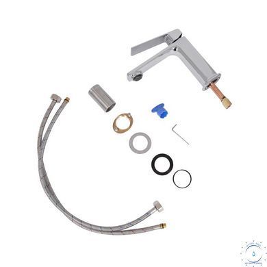 Смеситель для раковины низкий Qtap Capricorn, Chrome (k26) QTCAP1060102C48219 SD00054343 фото