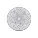 Лейка для верхнего душа Qtap Hlavova D 230 мм округлая QTHLA107CRM45787 Chrome/White SD00051911 фото 4