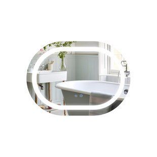 Зеркало Qtap Gemini 650х900 с LED-подсветкой Touch, с антизапотеванием, с диммером, рег. темп. цвета (3000-6500K) QT2578R6590 SD00052320 фото
