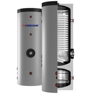 Бойлер комбинированный + буфер ТН 300/86 л BOLLY&reg; 1 HY XL (1 змеевик) с покрытием POLYWARM&reg; Cordivari srl 3104162330017 фото