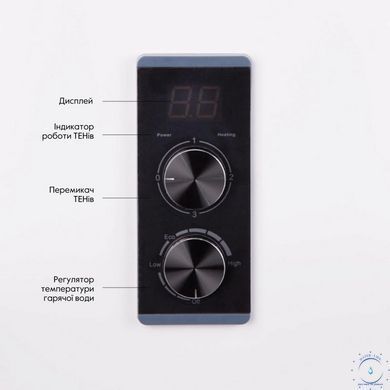 Водонагрівач електричний Thermo Alliance 30 л плоский вертикальний, сухий ТЕН 2 кВт (0,8+1,2) DT30V20G(PD)-D/2 SD00046725 фото