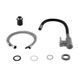 Змішувач для кухні Lidz Aria 015F3 (k35) з гнучким виливом LDARI015F3BGRP49564 Graphite/Black SD00055688 фото 8