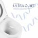 Унитаз подвесной Qtap Taurus безободковый с сиденьем Soft-close QTTAU26W45428 SD00051552 фото 5