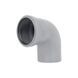 Коліно каналізаційне Ostendorf-OSMA HT-System PLUS d75&times;87&deg; SD00057483 фото 3
