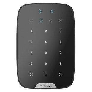 Беспроводная клавиатура с поддержкой защищенных карт и брелоков Ajax Superior Keypad Plus black Jeweller 99-00014680 фото