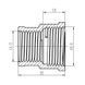 Муфта редукційна Thermo Alliance Forte 1/2"х3/4" ВВ SF3572015 SD00002558 фото 2