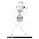 Лампа запасна Emaux біла для LED-P10 (88041940) ap2850 фото 2