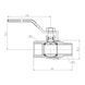 Кран кульовий Thermo Alliance Forte 1&nbsp;1/4 ВЗ для газа (ручка) SF605G32 SD00010558 фото 2