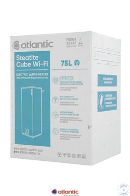 Бойлер Atlantic Steatite Cube Wi-Fi VM 075 S4CS silver 40933 фото