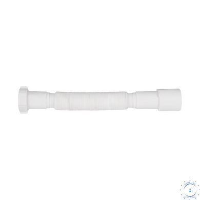 Гнучка труба Lidz (WHI) 60 01 G002 00&nbsp;з накидною гайкою&nbsp;1 1/2"&nbsp;довжина&nbsp;600&nbsp;мм SD00042773 фото