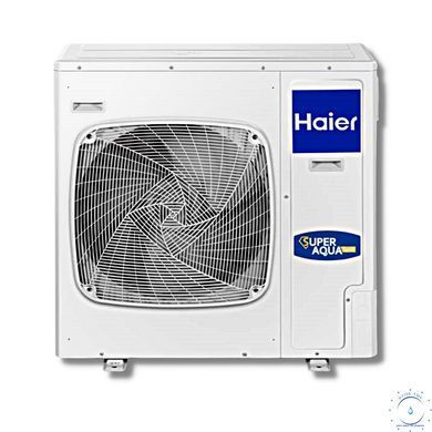 Тепловий насос повітря-вода Haier Super Aqua Split HU102WAMNA/AW102SNCHA HR3002 фото