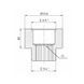Удлинитель хром. 3/4 х 80 "Icma" №19 SD00050003 фото 2