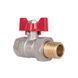 Кран шаровой "Американка" Thermo Alliance Standart прямой 1/2" ВН SD220W15 SD00005483 фото 3