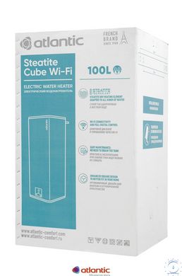 Бойлер Atlantic Steatite Cube Wi-Fi VM 100 S4CS silver 40937 фото