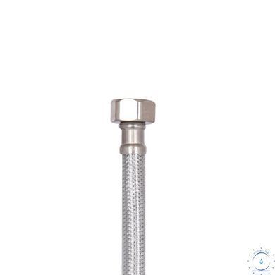 Шланг&nbsp;для&nbsp;води&nbsp;Thermo Allianc Standart 60&nbsp;см, нерж.&nbsp;обплетення в&nbsp;силіконі,&nbsp;1/2"ВВ&nbsp;TAS389W60e SD00056351 фото