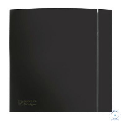 Вытяжной вентилятор Soler&Palau Silent-100 CZ Black Design-4C 5210607400 фото