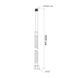 Шланг для подключения смесителя Thermo Alliance Standart (пара) 100 см NYLON M10x1/2"В длинная игла TAS386W100L SD00053004 фото 2
