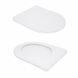 Унитаз подвесной Qtap Swan безободковый с сиденьем Soft-close QT16335180W SD00053469 фото 7