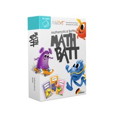 Математическая битва - выучить таблицу умножения - настольная обучающая игра для детей 1