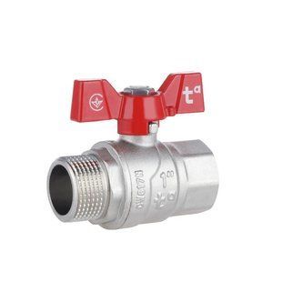 Кран кульовий Thermo Alliance Forte 1" ВЗ для води (метелик) SF607W25 SD00010561 фото