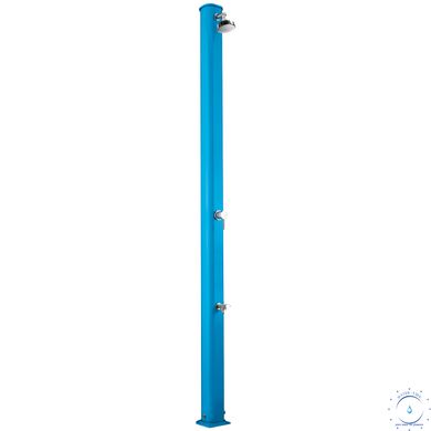 Душ солнечный Aquaviva Jolly S алюминиевый с мойкой для ног, голубой A620/5012, 22 л ap18650 фото
