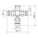 Змішувач термостатичний Thermo Alliance Forte 1" SF010W25 SD00039982 фото 2