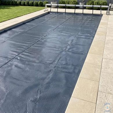 Солярное покрытие Aquajoy&nbsp;Platinum Bubbles Gray 500 мкм, ширина 5 м (50 пог. м), серебристый/серый 42281 фото