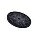Лійка для верхнього душу Qtap Hlavova D 230 мм округла QTHLA107BLM45788 Black Matt SD00051912 фото 1