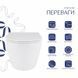 Унитаз подвесной Qtap Robin New безободковый с сиденьем Soft-close QT13332381АSW SD00050601 фото 3