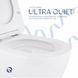 Унитаз подвесной Qtap Robin New безободковый с сиденьем Soft-close QT13332381АSW SD00050601 фото 5