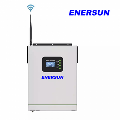 Гибридный инвертор + контроллер заряда от солнечных панелей + АС зарядка (функция ИБП) ENERSUN - HB5548