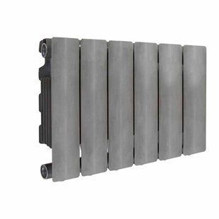 Радіатор опалення 350/100 алюміній (12 секцій) BLITZ SUPER B4 PURE METAL 16 атм &Delta;T 70K 1707 Ват FONDITAL PDU-45177 фото