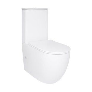 Унитаз напольный Qtap Robin New Ultra Quiet безободковый с сиденьем Soft-Close WHITE QT13226083AW SD00052565 фото