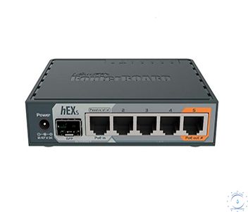 MikroTik hEX S (RB760iGS) 5-портовый маршрутизатор 99-00001065 фото